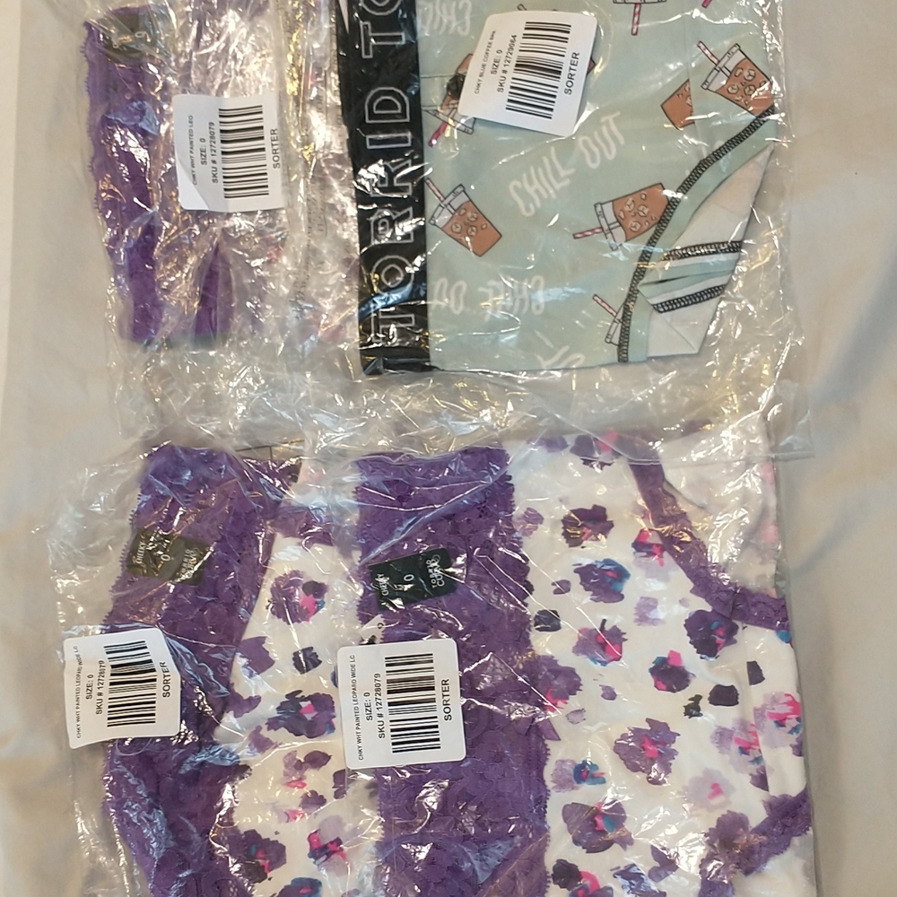 Torrid 4 pairs cheeky panties